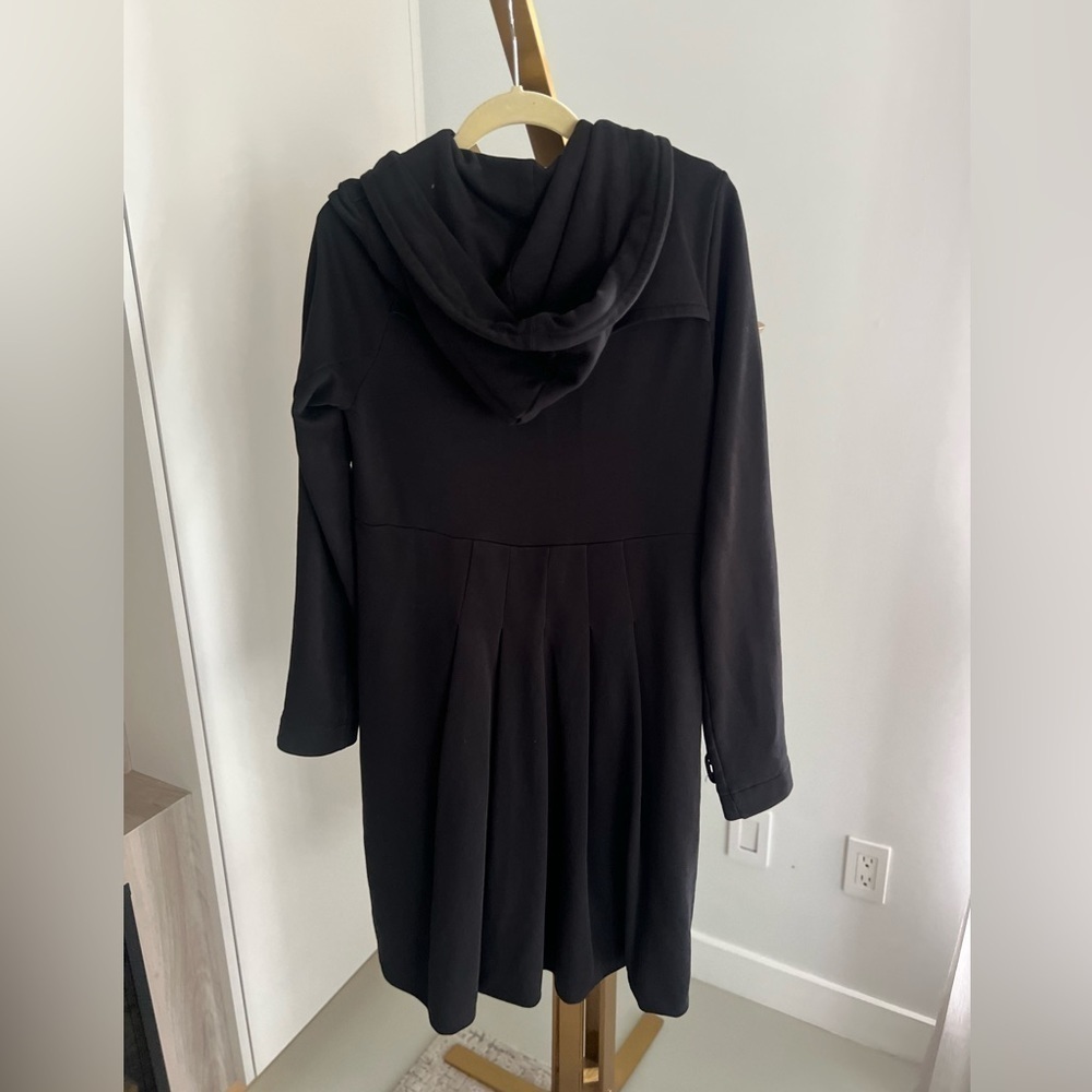 Armani Exchange Thick Jersey Hoodie Coat - Picture 12 of 15